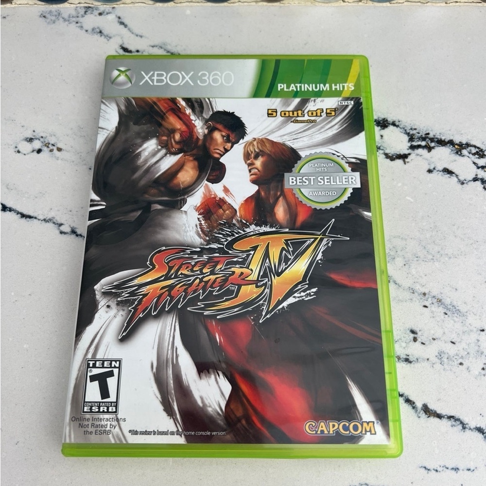 Xbox 360 street fight IV game